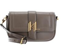 KARL LAGERFELD K / Saddle Shoulder Bag Dark Taupe
