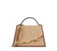 Karl Lagerfeld K/Signature 2.0 Handtasche beige/braun, Polypropylen, Damen