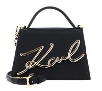 KARL LAGERFELD K / Signature Crossbody Bag Black / Gold