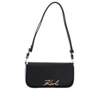 KARL LAGERFELD K / Signature Crossbody Bag Black / Vibration Gold