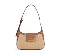 Karl Lagerfeld Signature Schultertasche Leder 25.5 cm natural-tan