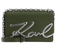 KARL LAGERFELD K / Signature Shoulder Bag S Olive