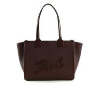 KARL LAGERFELD K / Skuare Grainy Tote Bag M Windsor Burgundy