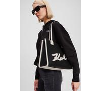 Karl Lagerfeld Skuare Shopper Tasche 32 cm grau