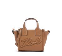 Karl Lagerfeld K/Skuare Small Handtasche karamellbraun, Lederimitat, Damen