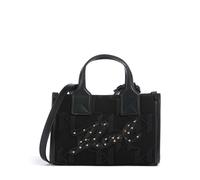 Karl Lagerfeld K/Skuare Small Umhängetasche schwarz, Baumwolle, Damen