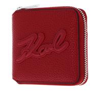 KARL LAGERFELD K / Skuare Zip Around Wallet M Klassic Red