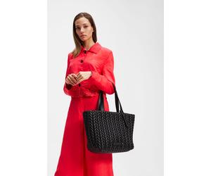 Karl Lagerfeld K/weave Large Tote Black-nickel Größe: OS | Tote Bags Outlet | Damen | Schwarz