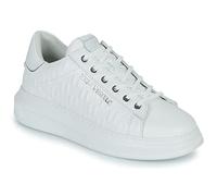KARL LAGERFELD Kapri Mens Monogram Emboss Lo Sneaker Herren Weiss - 44 - Sneaker Low Shoes