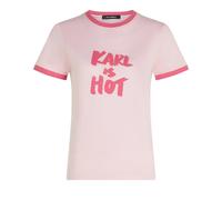 Karl Lagerfeld - KARL IS HOT T-SHIRT - Größe XS - pink