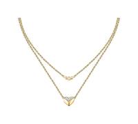 Karl Lagerfeld Kette Edelstahl One Size Damen