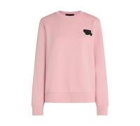 Karl Lagerfeld Kocktail Rubber Patch Sweat Pink Nectar Größe: XS | Longsleeves Outlet | Damen | Rosa