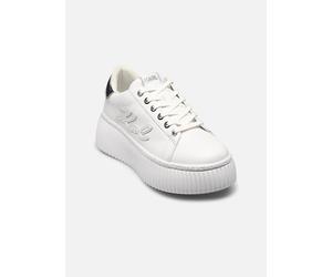 Karl Lagerfeld - Kreeper Lo Signia Embro Patch - Weiß - Sneaker - Größe 36