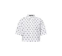 KARL LAGERFELD Kurzarm-Bluse Damen weiß, 40