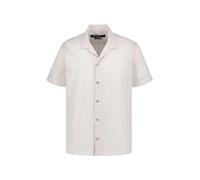 KARL LAGERFELD Kurzarmhemd Herren Kurzarm Baumwolle beige, M