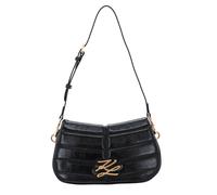 KARL LAGERFELD Le Ballet K / Autograph Quilt Wrinkled Shoulderbag M Black - Vibration Gold