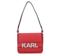 Karl Lagerfeld Letters Umhängetasche Leder 24 cm rot
