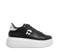 KARL LAGERFELD Sneaker aus Leder Damen schwarz, 39