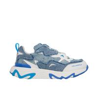Karl Lagerfeld Low-Top Sneaker - Blaze Strike Lace Denim Mix - Gr. 36 (EU) - in Blau - für Damen