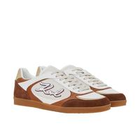 Karl Lagerfeld Low-Top Sneaker - Kandidate Signia Sneakers mit Stickerei - Gr. 39 (EU) - in Braun - für Damen