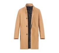 KARL LAGERFELD Mantel Herren Stehkragen Wolle braun, 50 (M)
