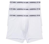 Karl Lagerfeld Herren Logo Trunk Set (3 Pack) Weiß L