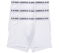 Karl Lagerfeld, Men's, Logo Trunk Set (3 Pack), White, S