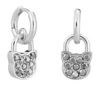 KARL LAGERFELD - MINI CHOUPETTE LOCK HOOP - silber