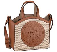 Karl Lagerfeld Circle Handtasche Leder 31 cm beige