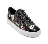 Karl Lagerfeld Paris Damen Katzenstifte Sneaker, Schwarz, 42 EU
