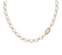 Karl Lagerfeld Pearl Halskette Rostfreier Stahl KLAYR01 - Mädchen - Edelstahl