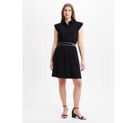 KARL LAGERFELD Polokleid Damen schwarz, M