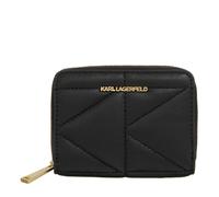 Karl Lagerfeld Portemonnaie - K/Kuilt Sm Zip Around Wallet - Gr. unisize - in Schwarz - für Damen