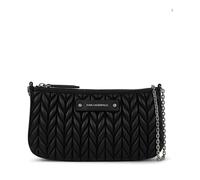 Karl Lagerfeld Portemonnaie - K/Weave Mini-Umhängetasche - Gr. unisize - in Schwarz - für Damen