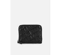 Karl Lagerfeld - Portemonnaies & Clutches K/Essential kuilt sm zip wllt - schwarz - Größe T.U