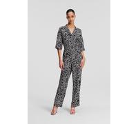 Karl Lagerfeld Printed Jumpsuit Giraffe Black/white Größe: 40 | Playsuits Outlet | Damen | Schwarz