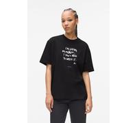 KARL LAGERFELD JEANS Relaxed karlism Tee, Black, M