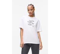Karl Lagerfeld Relaxed Karlism Tee White Größe: M | Hemden Outlet | Damen | Weiß