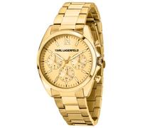 Karl Lagerfeld Round Essentials R0553101502 - Damen - 38 mm - Quarz - Mineralglas