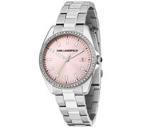 Karl Lagerfeld Round Essentials R0553101512 - Damen - 35 mm - Quarz - Mineralglas