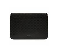 Karl Lagerfeld Saffiano Plaque case for a 14" laptop - black