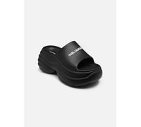 Karl Lagerfeld - Sandalen KONTOUR SLIDE Karl Logo Slider - Schwarz - Größe 35 - 37