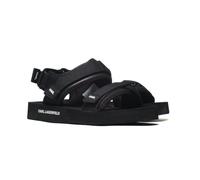 KARL LAGERFELD Sandały Atlantik Double Strap Sandal KL7051 Schwarz Unisex KL70510-40X 44