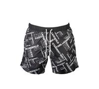 Karl Lagerfeld Schwarze Polyester Herren Badeboxer S