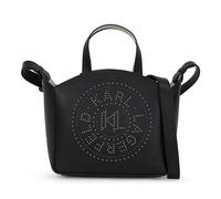 Karl Lagerfeld Shopper - K/Circle kleine Tote Bag mit Nieten - Gr. unisize - in Schwarz - für Damen