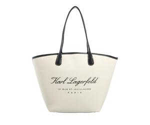 Karl Lagerfeld Shopper & Totes - Hotel Karl Medium Canvas Bag - Gr. unisize - in Beige - für Damen