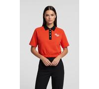 Karl Lagerfeld Short Sleeve Polo Sweat Poinciana Größe: XS | Poloshirts Outlet | Damen