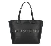 Karl Lagerfeld Signature Shopper Tasche Leder 33 cm black