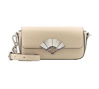 Karl Lagerfeld Signature Umhängetasche Leder 20.5 cm sand