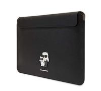 Karl Lagerfeld Sleeve KLCS16SAKCPMK 16" Schwarz Saffiano Karl&Choupette